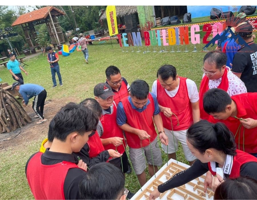 TỔ CHỨC CHƯƠNG TRÌNH TEAM BUILDING HẤP DẪN